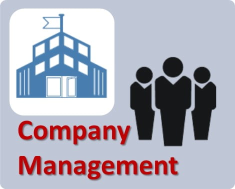Company management